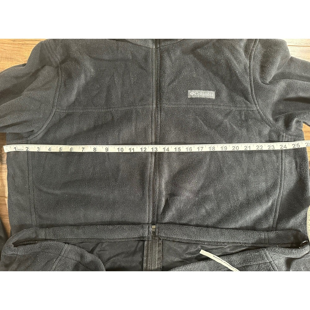 Columbia‎ Men's Fleece Lined Softshell Jacket Full Zip Up Sz XLT Black - Picture 4 of 12